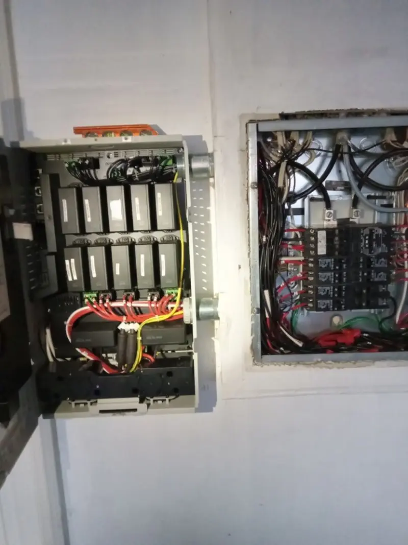 Electrical panel upgrade completed for Ring Doorbell Installation in Yarmouth